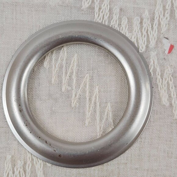 Living Colors Curtains Diamond Sheer Ivory Window Panel Pair 74 X 84 Grommet - Picture 9 of 10